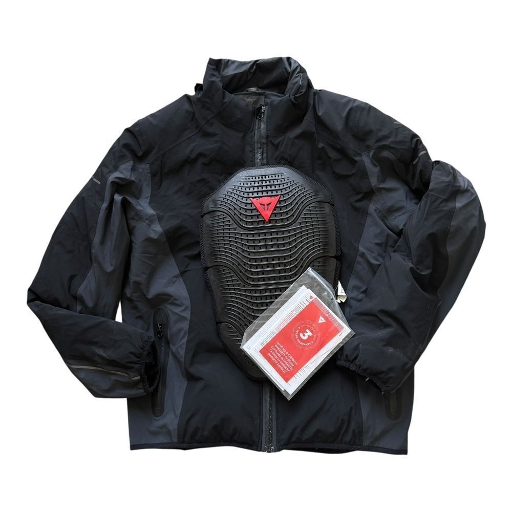 NWT Dainese City Collection Plaza D-DRY Jacket Black/Ebony Moto Mens 52 Large